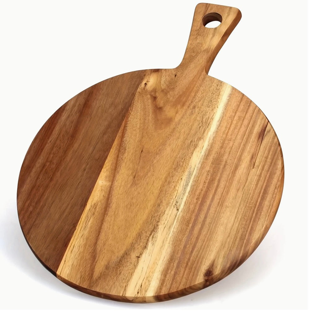 Round Cutting Board with handle