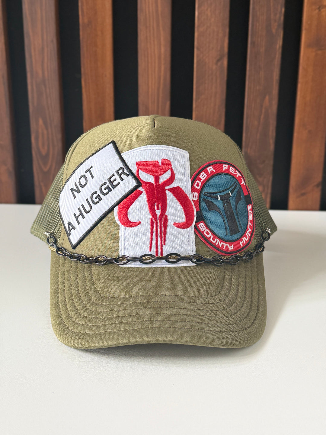 Boba Fett Star Wars Trucker Hat! Designed by HobbyBear
