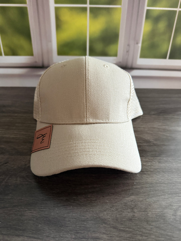 jw Side Bill Tan Hat