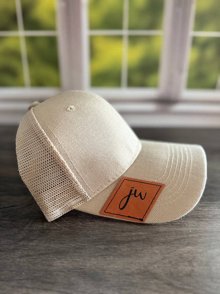 jw Side Bill Tan Hat