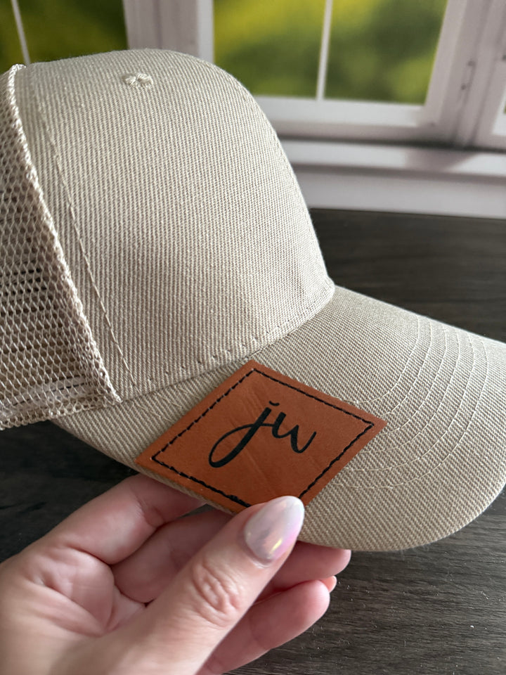 jw Side Bill Tan Hat