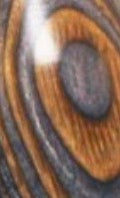 Pizza Cutter- Stainless Steel, Handcrafted Multi Color Wood Handle